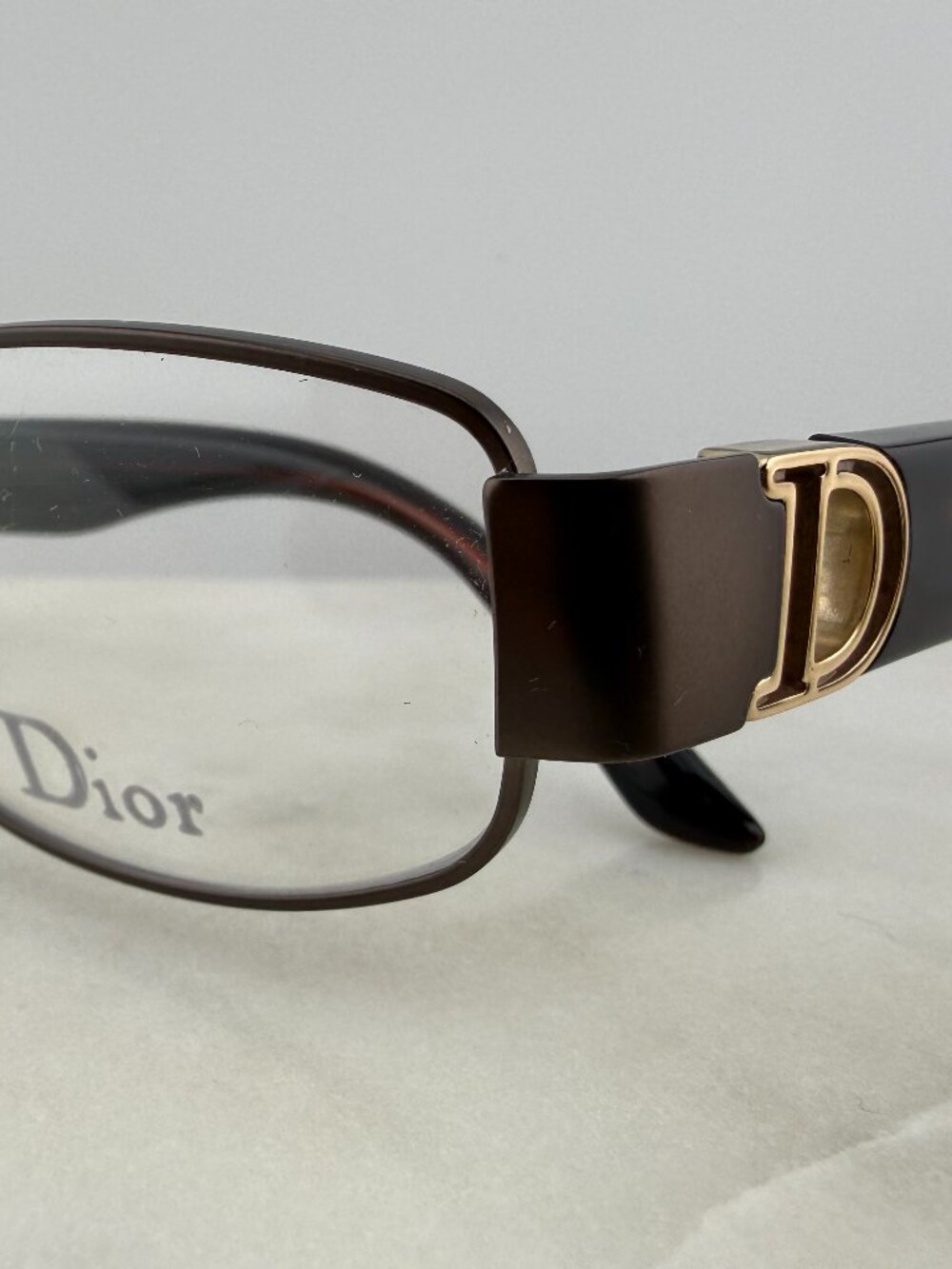 Christian Dior Eyeglass Frames with Demo Lenses, Case, Cloth Card CD3702 A0I